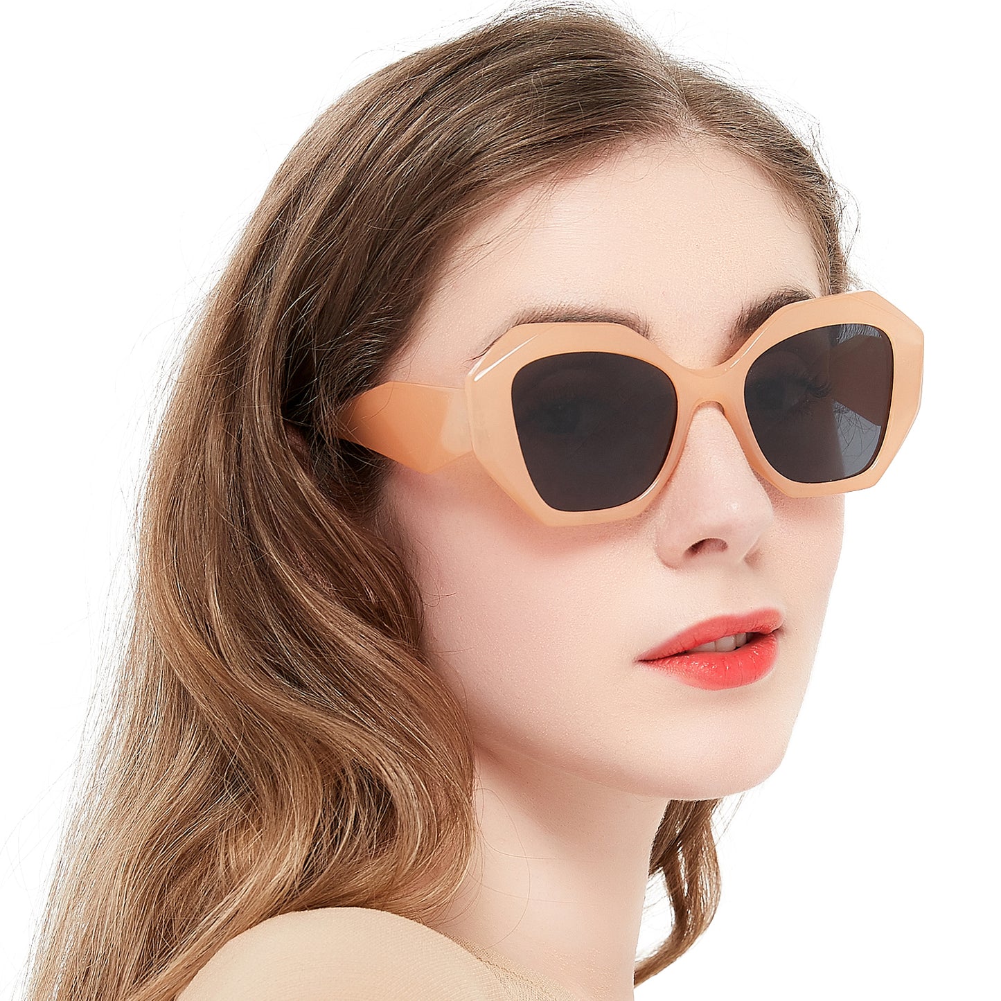 OCCI CHIARI Vintage Polarized Sunglasses Women Small Retro Sun Glasses UV400 Protection OC5070
