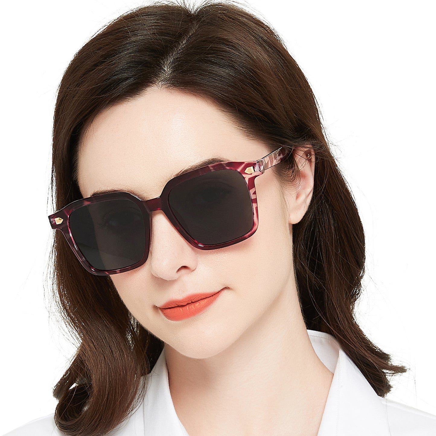 OCCI CHIARI Polarized Sunglasses for Women Vintage Oversized Sun Glasses UV400 Protection OC5072