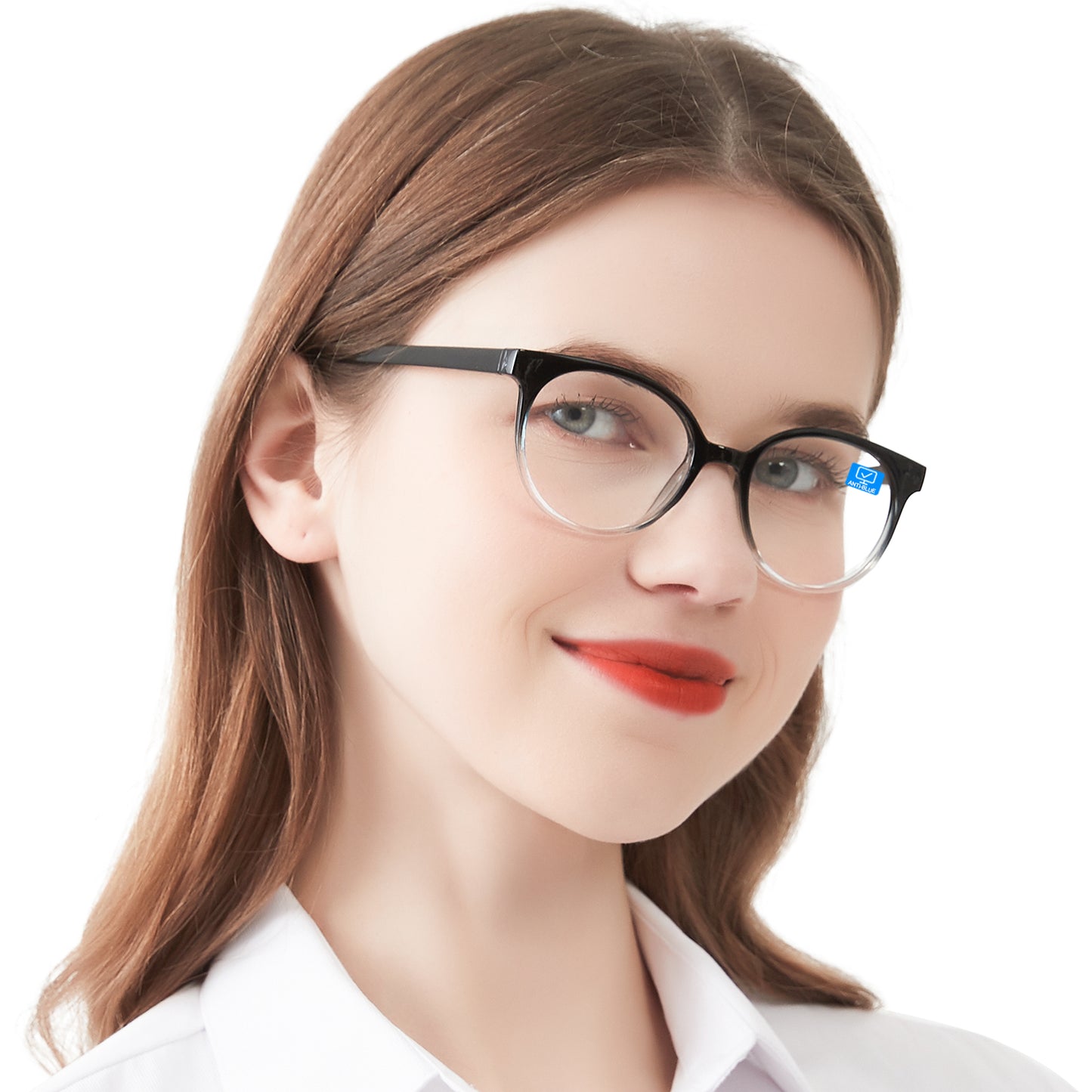 OCCI CHIARI Blue Light Filter Reading Glasses Power Anti Glare Readers for Women ABL5017