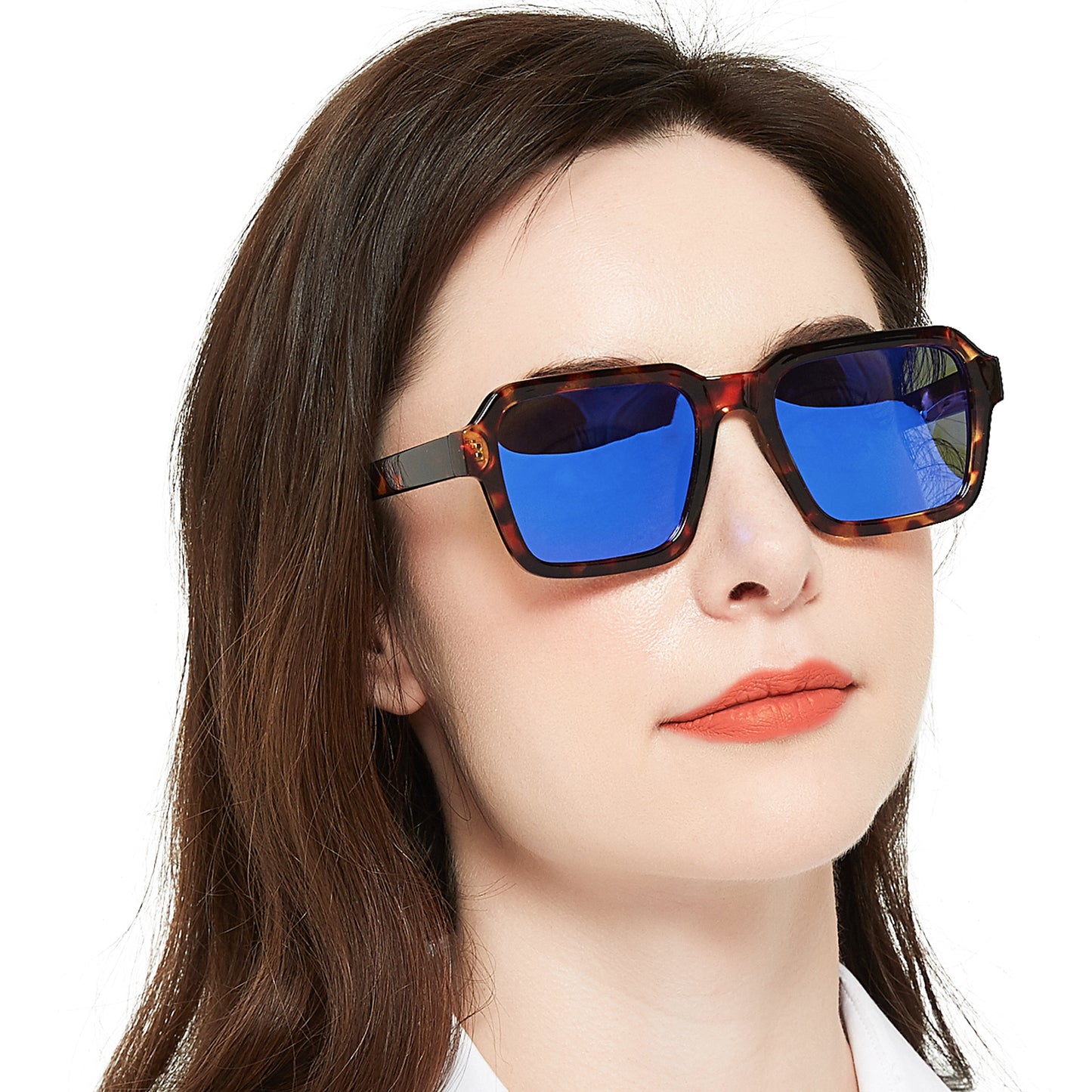 OCCI CHIARI Trendy Polarized Sunglasses for Women Vintage Large Sun Glasses UV400 Protection OC5073