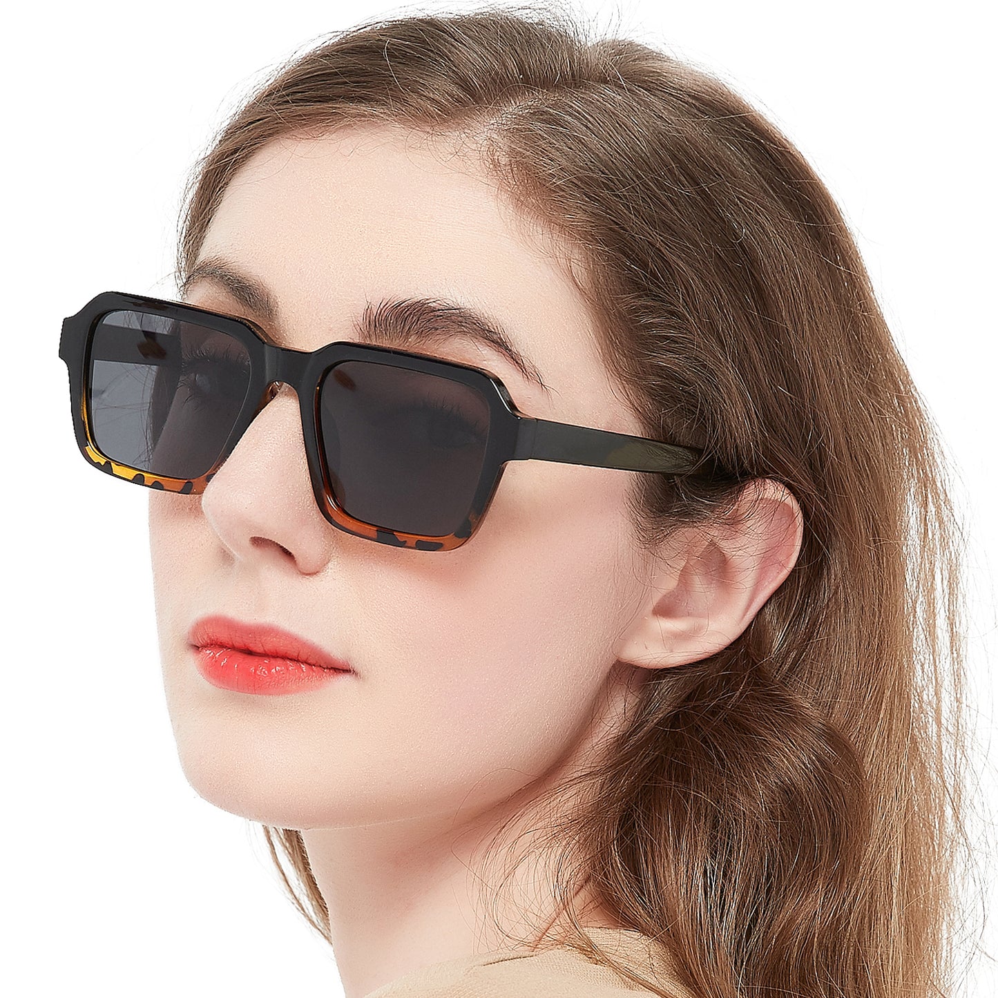 OCCI CHIARI Trendy Polarized Sunglasses for Women Vintage Large Sun Glasses UV400 Protection OC5073