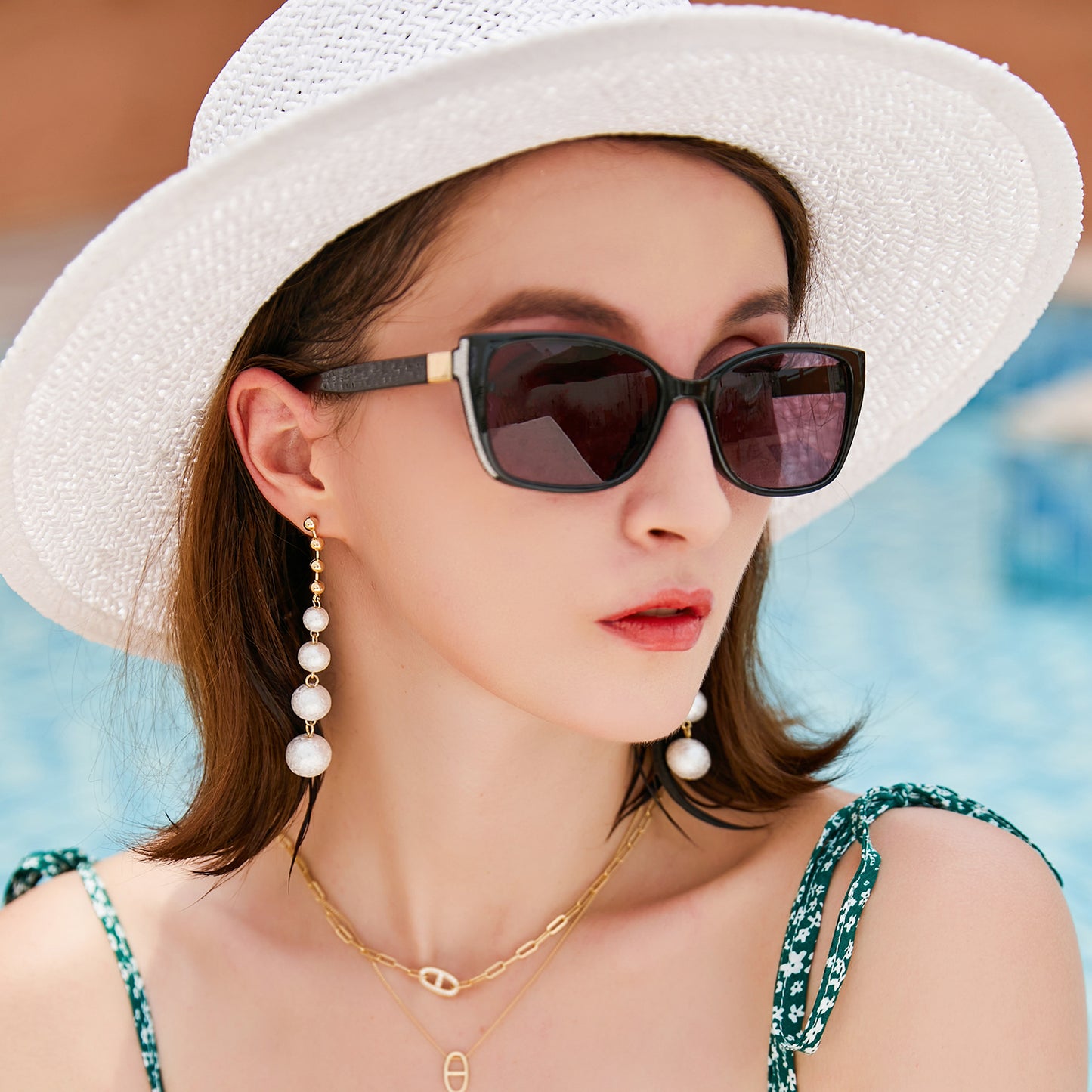 OCCI CHIARI Oversized Reader Sunglasses Oversized Reading Sunglasses For Women(1.0 1.25 1.5 1.75 2.0 2.25 2.5 2.75 3.0 3.5)