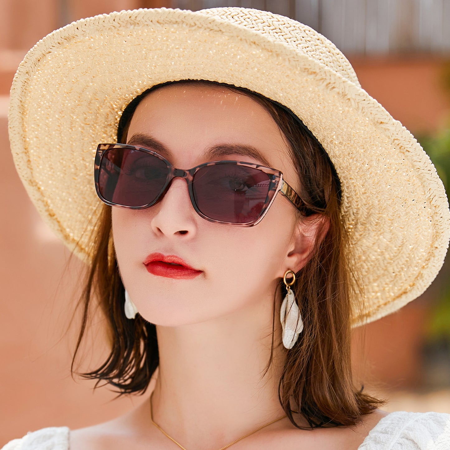 OCCI CHIARI Oversized Reader Sunglasses Oversized Reading Sunglasses For Women(1.0 1.25 1.5 1.75 2.0 2.25 2.5 2.75 3.0 3.5)