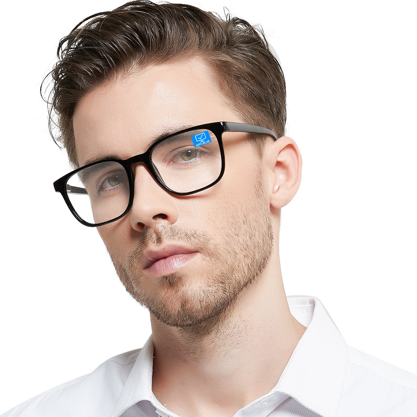 OCCI CHIARI Blue Light Blocking Reading Glasses for Men XL Comfort Readers Abl5209