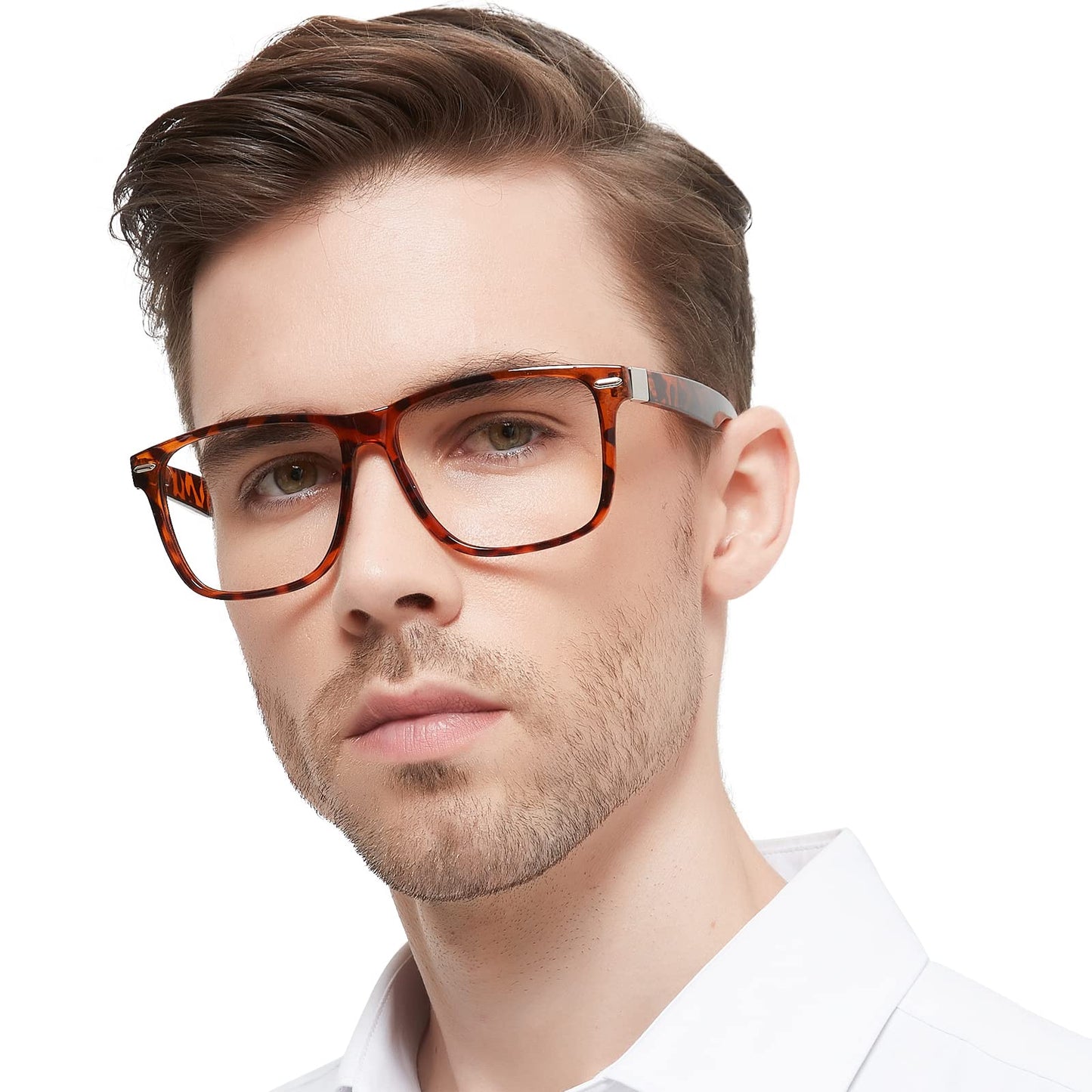 OCCI CHIARI Oversized Reading Glasses Men Stylish Square Readers 1.0 to 6.0