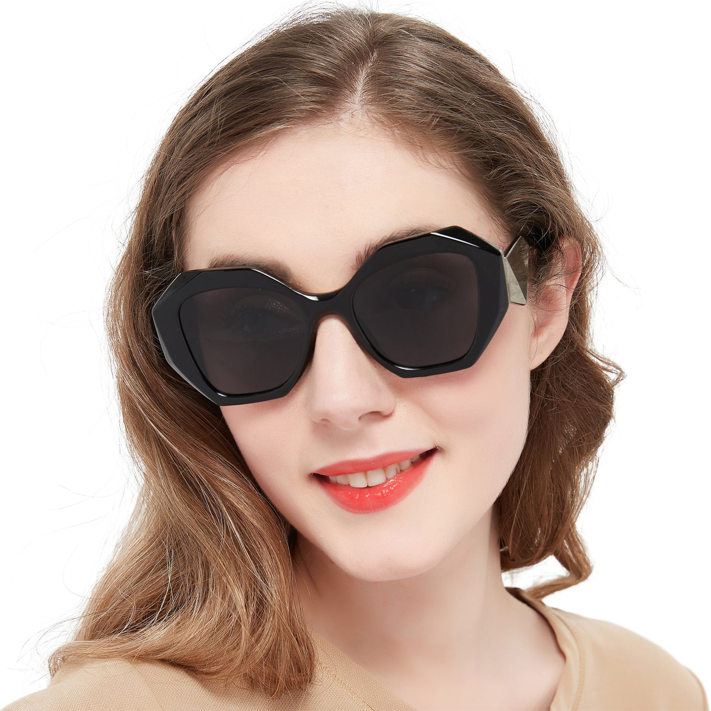 OCCI CHIARI Vintage Polarized Sunglasses Women Small Retro Sun Glasses UV400 Protection OC5070