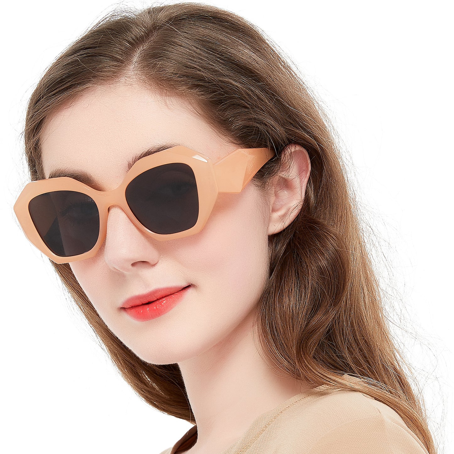OCCI CHIARI Vintage Polarized Sunglasses Women Small Retro Sun Glasses UV400 Protection OC5070