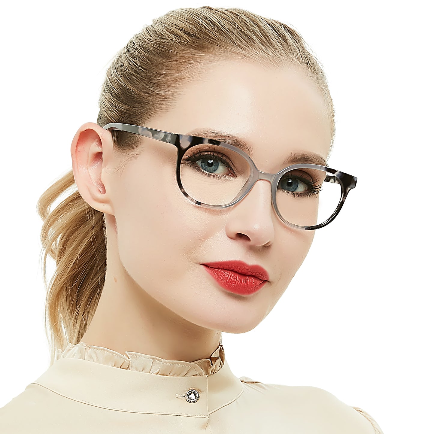 OCCI CHIARI Reading Glasses Lightweight Round Reader OC5017