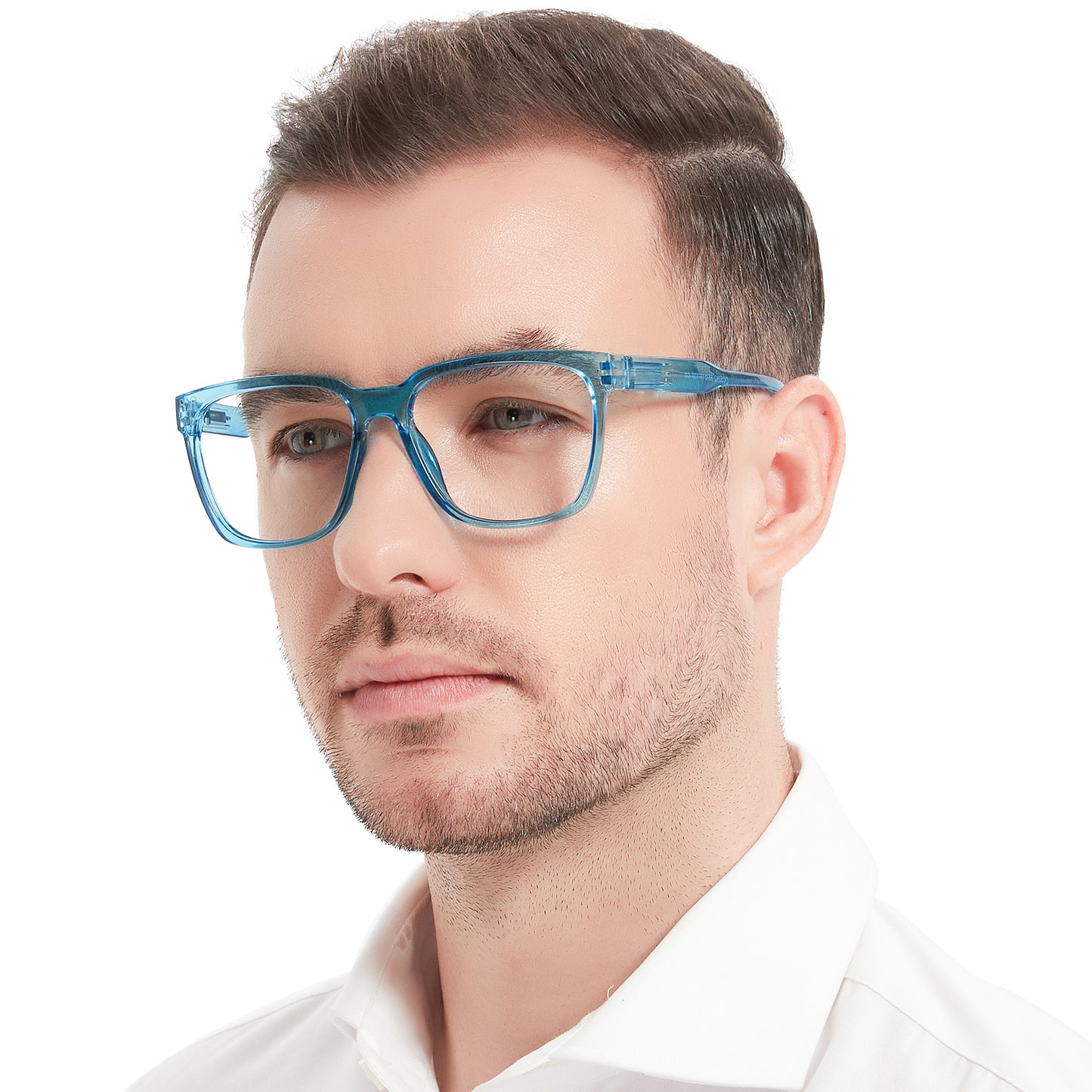 OCCI CHIARI Big Square Reading Glasses Men Comfortable Readers OC5282