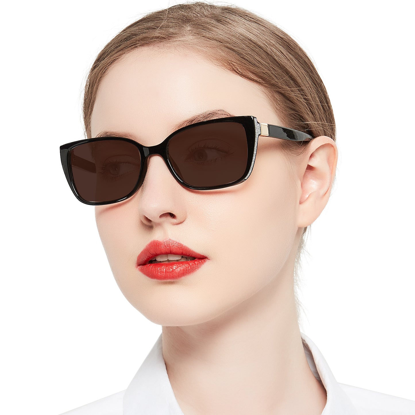 OCCI CHIARI Women Reading Sun Glasses Sunglasses with Readers Outdoor UV400 OC5117SRB