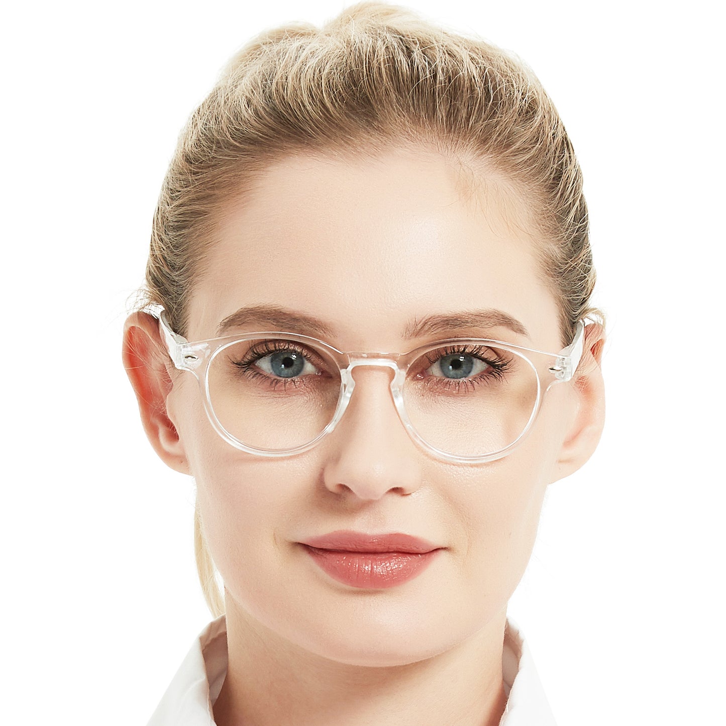OCCI CHIARI Ladies Reading Glasses for Round Women 1.0+ Spring hinge Comfort Readers OC5006