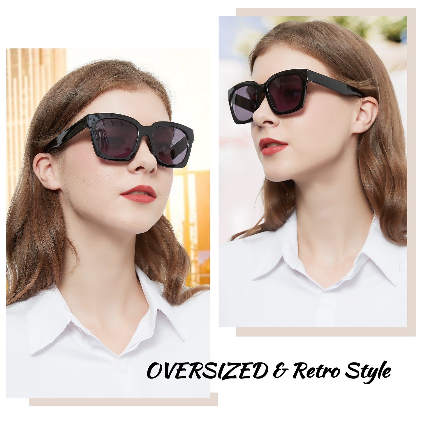 OCCI CHIARI Large Reading Glasses Women Retro Reader OC5111SR