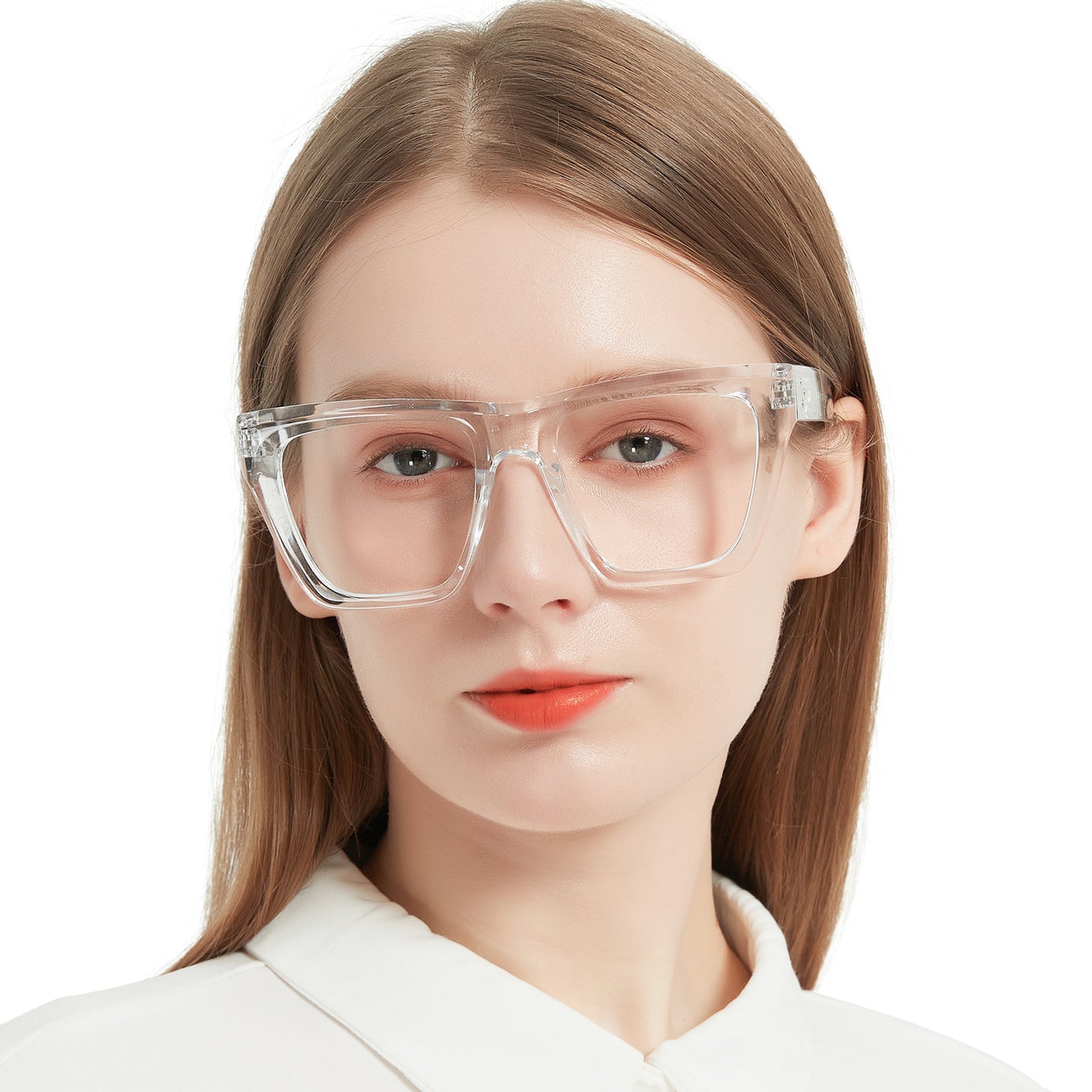 OCCI CHIARI Big Square Reading Glasses Women Comfortable Readers OC5254