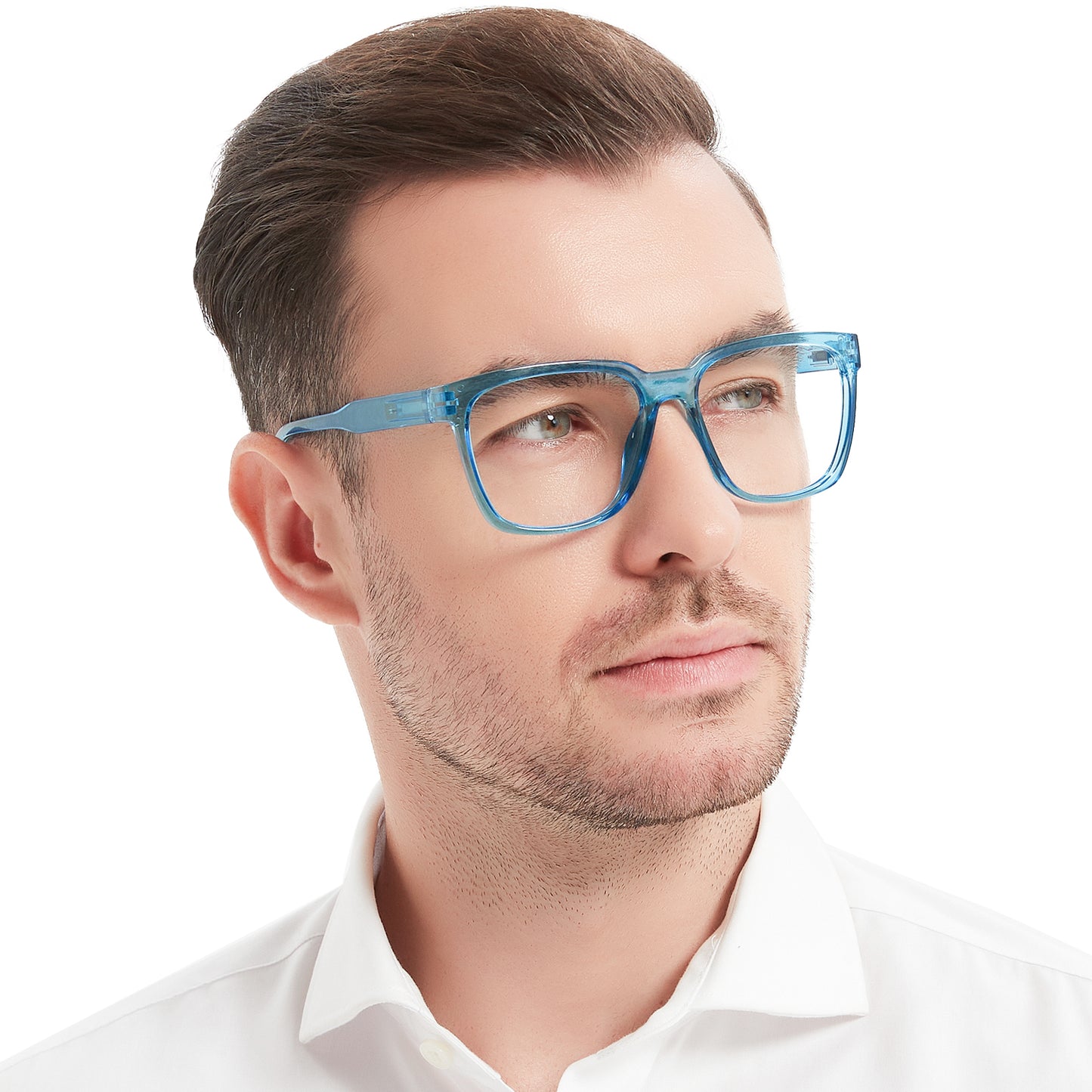 OCCI CHIARI Big Square Reading Glasses Men Comfortable Readers OC5282