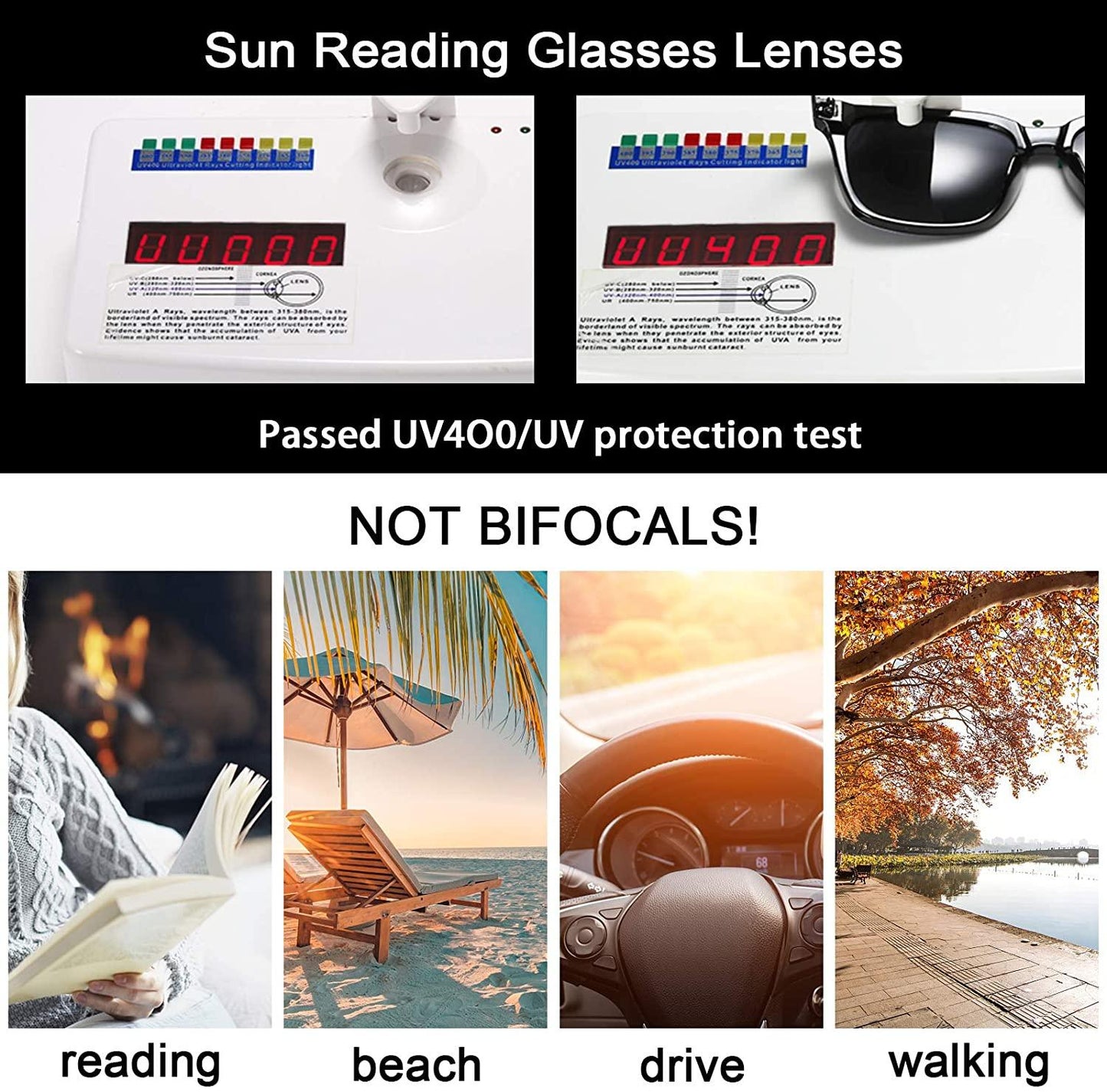 OCCI CHIARI Fashion Reading Glasses Reader Eyewear with Spring Hinge Sunglasses - Occichiari