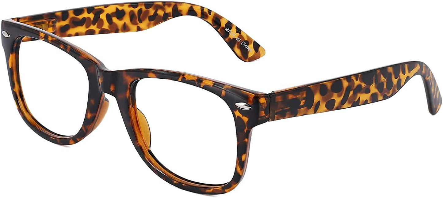 Anti Blue Light Reading Glasses Women's Reader Large Frame - Occichiari