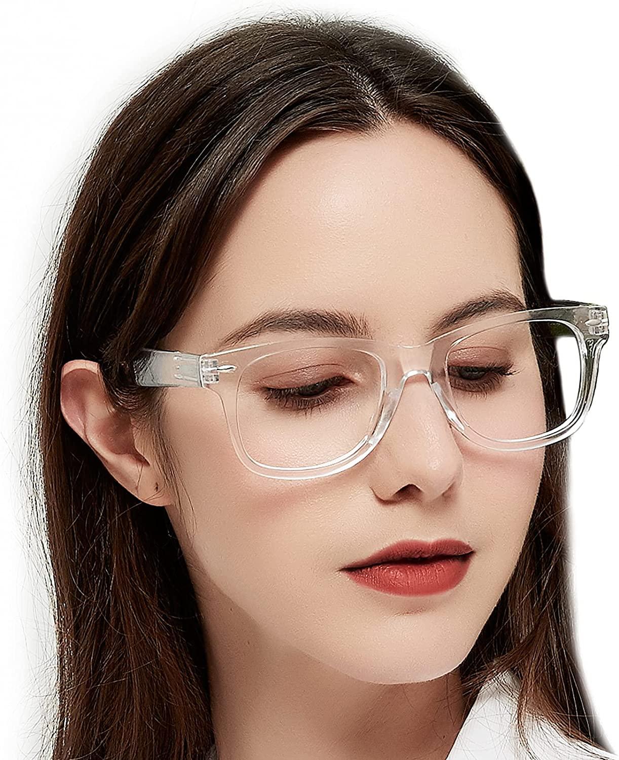 Anti Blue Light Reading Glasses Women's Reader Large Frame - Occichiari