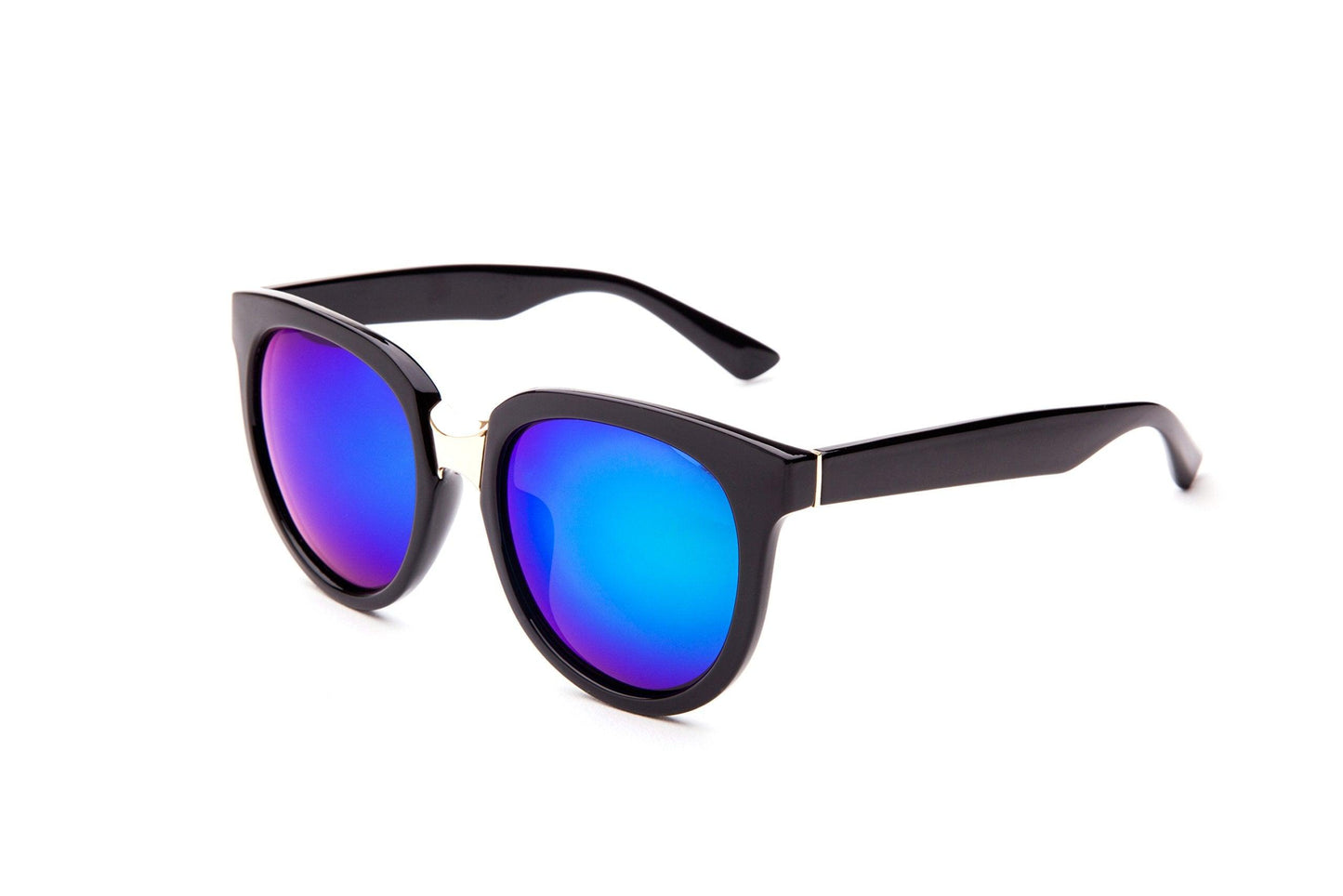 Classic Cat Eye Polaroid Lens Sunglasses For Women Acetate Frame with Spring Hinges - Occichiari