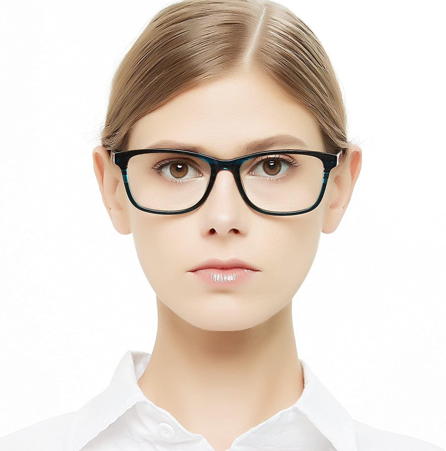 Blue Light Blocking Eyeglasses Frame Computer Glasses Optical Clear Eyewear - Occichiari