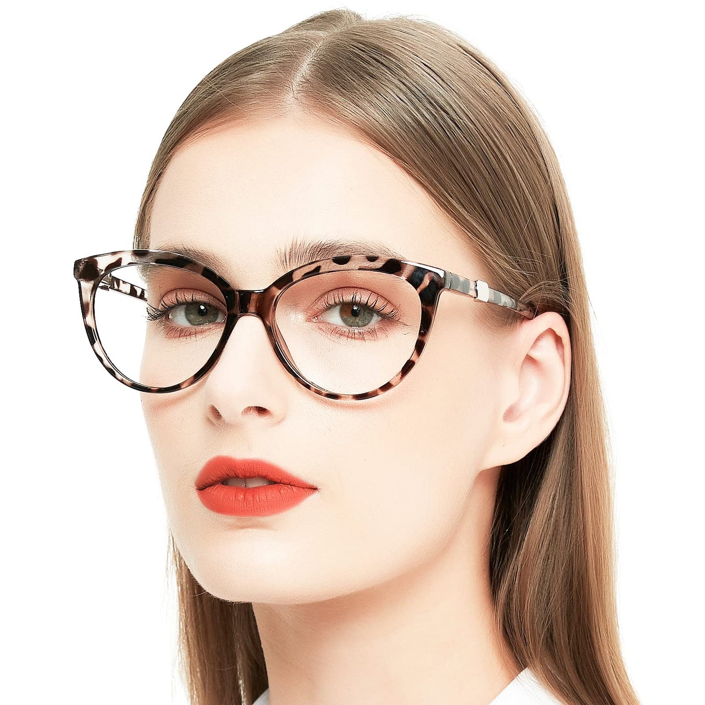 OCCI CHIARI Women's Readers Sturdy Reading Glasses with Metal Spring Hinge OC5191