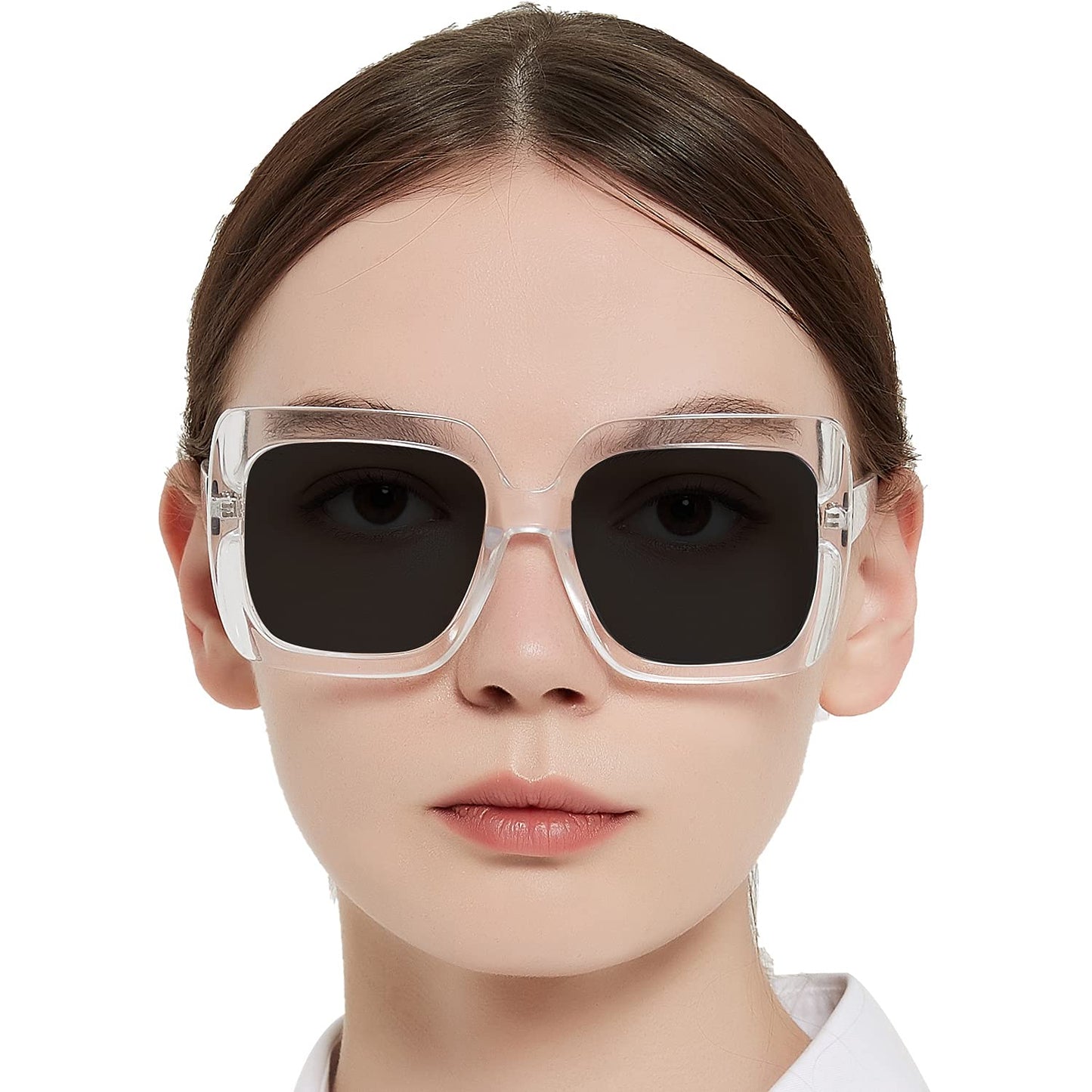 OCCI CHIARI Designer Reading Glasses For Women Large Sunglass Readers Transparent OC5113SR