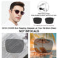 OCCI CHIARI Reading Sunglasses for Men Wide Sun Glasses Readers Outdoor UV400(1.0 1.25 1.5 1.75 2.0 2.25 2.5 2.75 3.0 3.5)