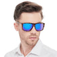 OCCI CHIARI Oversized Polarized Sunglasses Men Fashion Sun Glasses UV400 Protection