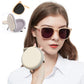 OCCI CHIARI Reading Sunglasses For Women Big Frame Foldable Reader