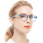 Computer Reading Glasses Blue Light Blocking Round Reader For Women