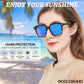 OCCI CHIARI Polarized Sunglasses for Women Vintage Oversized Sun Glasses UV400 Protection OC5072