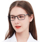 OCCI CHIARI Blue Light Glasses for Men Women Non Prescription Glasses Metal Eyewear Full Rim Optical Frame Ovis