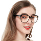 OCCI CHIARI Reading Glasses For Women Wide Square Reader 1.0 1.5 2.0 2.5 3.0 3.5 4.0 5.0 6.0 1.25 1.75 2.25 2.75