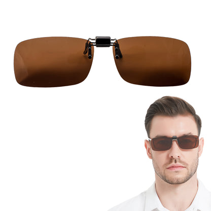 OCCI CHIARI Polarized Flip-up Clip-on Sunglasses for Eyeglasses for Men and Women Outdoor/Driving UV400