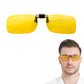 OCCI CHIARI Polarized Flip-up Clip-on Sunglasses for Eyeglasses for Men and Women Outdoor/Driving UV400