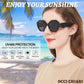 OCCI CHIARI Vintage Polarized Sunglasses Women Small Retro Sun Glasses UV400 Protection