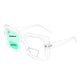 OCCI CHIARI Large Oversized Bifocal Reading Glasses Women Square Vintage readers