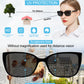 OCCI CHIARI Bifocal Reading Sunglasses Womems Large Blue Light Blocking Sun Readers Outdoor UV400 1.0 1.5 2.0 2.5 3.0 3.5