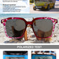 OCCI CHIARI Polarized Sunglasses for Women Vintage Oversized Sun Glasses UV400 Protection OC5072