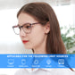 OCCI CHIARI Blue Light Glasses for Women Non Prescription Glasses Fashion Eyewear Full Rim Optical Frame 18224