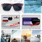OCCI CHIARI Polarized Sunglasses for Women Vintage Oversized Sun Glasses UV400 Protection OC5072