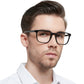 OCCI CHIARI XL Reading Glasses Men Large head Comfortable Readers OC5209