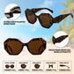 OCCI CHIARI Vintage Polarized Sunglasses Women Small Retro Sun Glasses UV400 Protection