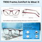 OCCI CHIARI Blue Light Glasses for Women Non Prescription Glasses Fashion Eyewear Full Rim Optical Frame 18224