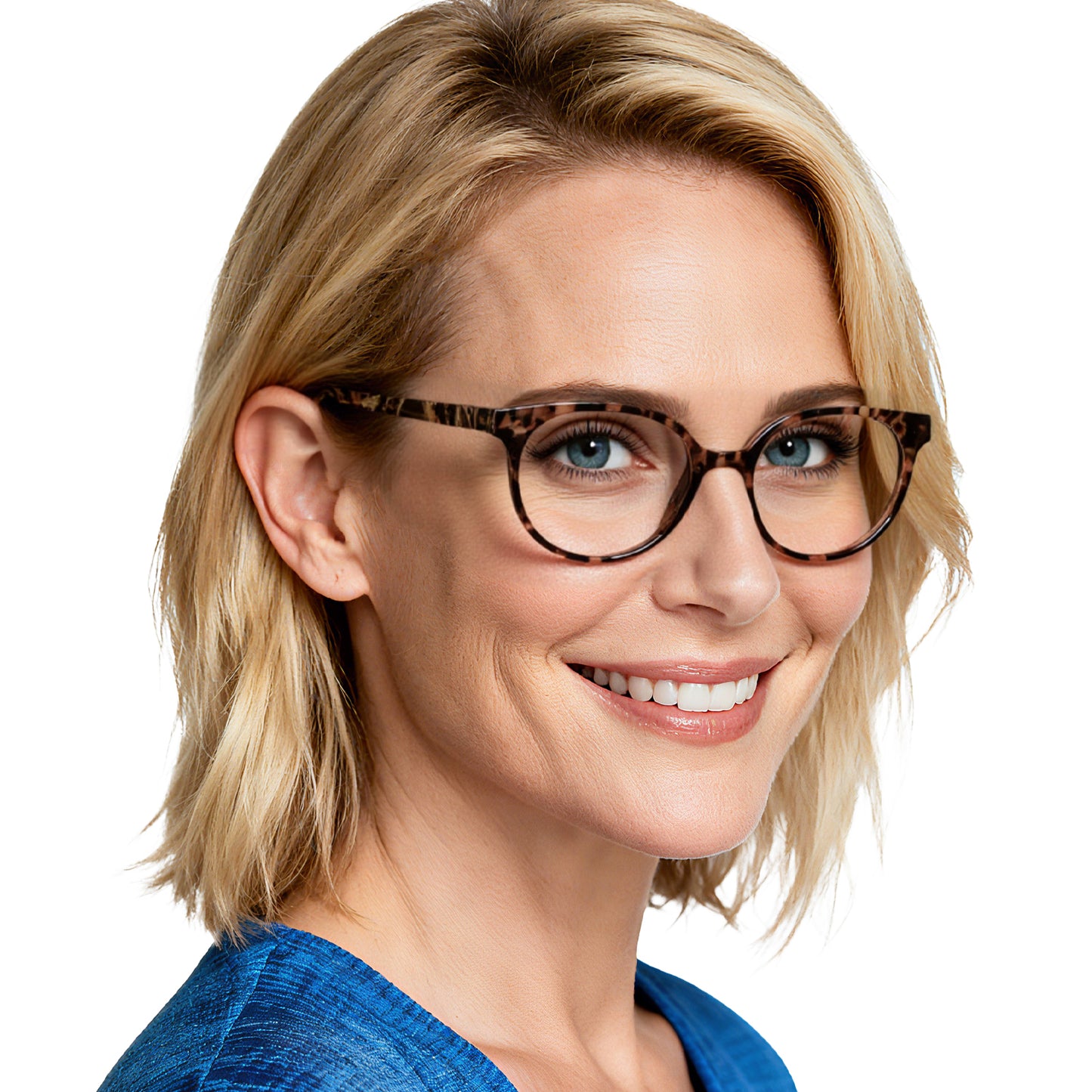 OCCI CHIARI Blue Light Filter Reading Glasses Power Anti Glare Readers for Women ABL5017