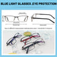 OCCI CHIARI Blue Light Glasses for Men Women Non Prescription Glasses Metal Eyewear Full Rim Optical Frame Ovis