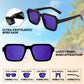 OCCI CHIARI Trendy Polarized Sunglasses for Women Vintage Large Sun Glasses UV400 Protection