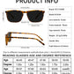 OCCI CHIARI Reading Sunglasses for Men Wide Sun Glasses Readers Outdoor UV400(1.0 1.25 1.5 1.75 2.0 2.25 2.5 2.75 3.0 3.5)