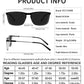 OCCI CHIARI Reading Sunglasses for Men Wide Sun Glasses Readers Outdoor UV400(1.0 1.25 1.5 1.75 2.0 2.25 2.5 2.75 3.0 3.5)