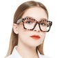 OCCI CHIARI Large Frame Reading Glasses for Women Retro Square Readers OC5078