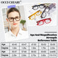 OCCI CHIARI Fashion Reading Glasses For Women Rectangle Reader